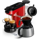 Cafetire filtre - philips - senseo switch hd6592 / 85 - rouge - filtre - dosettes compatibles