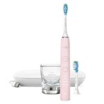 Philips sonicare diamondclean rose poudré brosse à dents electrique rechargeable hx9911 / 29 Philips sonicare diamondclean rose poudré brosse à dents electrique rechargeable hx9911 / 29