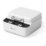 Phone case heat press - daisy white