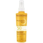 Bioderma photoderm spray solaire spf50 invisible peaux sensibles 200 ml
