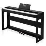 Piano �lectronique - piano num�rique avec 88 touches et support