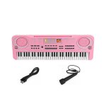 Piano enfant claviers �lectroniques 61touche clavier � orgue num�rique avec microphone cadeau pour fille ...