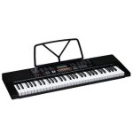 Piano numrique lectrique avec micro de 61 touches clavier avec cran lcd 300 rythmes & 300 sons