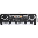 Piano dorgue lectrique - non spcifi - 61 touches - microphone inclus - jouet musical pour enfants