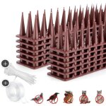 Pic anti pigeon 5m - anti pigeons pour balcon - pic anti oiseaux en plastique - anti pigeon chats avec ...