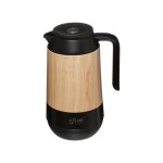 Pichet isotherme 1l effet bois / noir