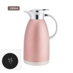 Pichet isotherme 2. 3l carafe isotherme en acier inoxydable sous vide