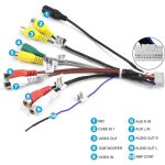 Pi�ces autopodofo adaptateur micro externe pour autoradio android accessoires fil de sortie rca c�ble ...