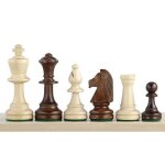 Les pi�ces d�checs en bois staunton de taille 5 dans un poly - sac