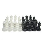 Pièces déchecs géantes - plastique 20 cm - pour jouer en salle ou dans un jardin Pièces déchecs géantes - plastique 20 cm - pour jouer en salle ou dans un jardin