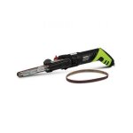 Lime �lectrique - constructor - 260w - vitesse variable - 2 bandes abrasives - bras orientable 60�