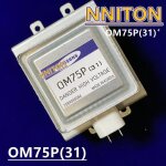 Pices pour four  micro ondes samsung magntron om75p (31) om75p (31) nouveau
