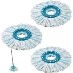 Pi�ces - recharge pour balai - t�te de balai de rechange - compatible avec le balai � franges leifheit ...