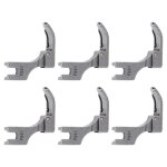 Pied - de - biche à fermeture éclair universel en acier inoxydable pour machine à coudre industrielle ... Pied - de - biche à fermeture éclair universel en acier inoxydable pour machine à coudre industrielle ...