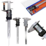 Pied  coulisse - calibrateur digital avec cran led - prcision 1 mm - corps en acier inoxydable