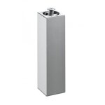 Pied meuble carré réglable hettich - gris - 200mm - 40mm - 50kg - acier Pied meuble carré réglable hettich - gris - 200mm - 40mm - 50kg - acier
