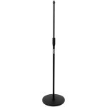 Pied de micro - shure - sh - rbmicstand12 - base ronde 305 mm - hauteur ajustable 889 - 1625 mm - acier ...