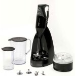 Mixeur plongeant bamix m250 swissline black edition - noir - 200w - 2 vitesses