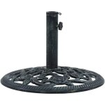 Pieds de parasols festnight pied de parasol socle de parasol vert 9 kg 40 cm fonte 251269 Pieds de parasols festnight pied de parasol socle de parasol vert 9 kg 40 cm fonte 251269