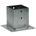 Pied de poteau carr - simpson - ppjbt200 - acier galvanis - 200x200 - platine renforce
