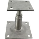 Pied de poteau rglable inox a4 pprix simpson