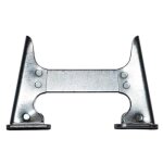 Pied amovibles pour radiateur finimetal 120 mm (lunit�)