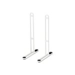 Pieds pour radiateur p adax - blanc - 195x290mm