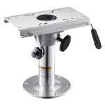 Pied de si�ge de bateau - duoku - r�glable en hauteur 34 - 49 cm - support de si�ge de bateau en alliage ...