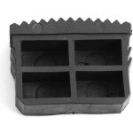 Pieds universels en caoutchouc - pieds d�chelle - pieds en caoutchouc de remplacement - noir