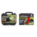 Kit anti taupes - valise detaupeur + 8 recharges - piege anti taupes & rats taupiers - utilisable sous ...