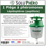 Pi�ge � ph�romones funnel trap soluphero ? pi�ge papillons l�pidopt�res ? usage jardin & vergers ? sans ...