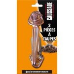 Pieges a taupes - kit 2 pieges 2 tendeurs et cle darmement economique et radical - caussage - jardin ...