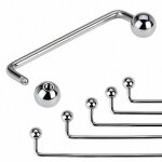 Piercing industriel - acier chirurgical - 1. 6 mm - 32 mm - couleur argent - neuf