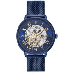 Pierre lannier homme 318b468 milanais pvd bleu