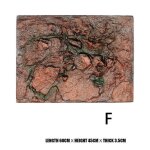 Pierre de roche en mousse 3d 60x45cm xobw panneau de fond daquarium panneau de mousse pour aquarium de ...