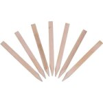 Pieux / poteaux en bois aiguiss