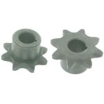 Pignon 8 dents  moyeu dport pour chane de type c41 adaptable pour mtd