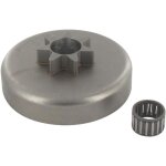 Pignon toile 3 / 8 - 7 dents adaptable pour trononneuse homelite modles xl - 12 aprs 1735838 super ...