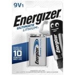 Pile 9v lithium energizer ultimate 6lr21 6lr61 lr22 6f22 l522 pile longue dure 9 volts 750mah idal ...