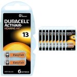 Piles auditives duracell activair 13 10