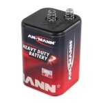 Ansmann 4r25 pile spciale 4r25 contact  ressort carbone - zinc (saline) 6 v 9000 mah 1 pc(s)