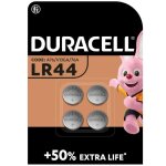 Piles boutons alcalines duracell sp�ciales lr44 15v lot de 4 (76a / a76 / v13ga)
