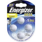 Pile bouton - energizer - cr2032 - lithium - 235 mah - 3 v - lot de 4