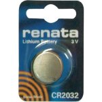 Pile bouton cr2032 lithium 3v 235 mah renata
