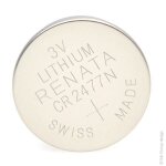 Pile bouton lithium cr2477n renata 3v 950mah - renata / swatch group