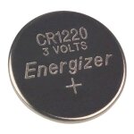 Pile cr1220 energizer bouton lithium 3v