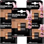 Piles cr123a dl123 3v lithium duracell 1500 mah