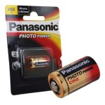 Pile photo lithium cr2 panasonic