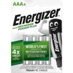 Piles rechargeables aaa 700 energizer pr - charg blister de 4