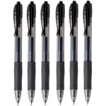Pilot g2 07 lot de 6 stylos rollers &agrave encre gel r&eacute tractable 07 mm pointe 039 mm largeur ...